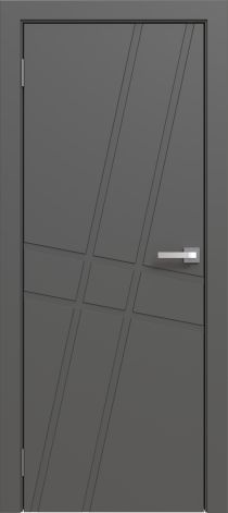Межкомнатная дверь эмалированная Эмаль ПГ-21 Графит