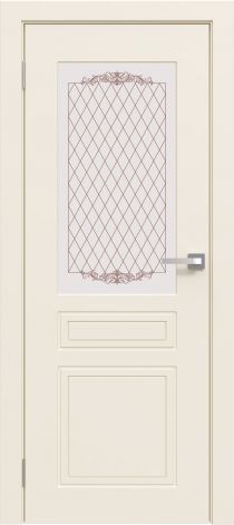 Межкомнатная дверь эмалированная Эмаль ПО-1 Ваниль