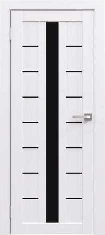 Межкомнатная дверь Flash Eco 17(лакобель чёрный)