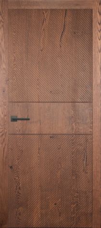 Межкомнатная дверь массив дуба Bottega Legno 11 Морёный дуб