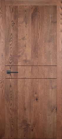 Межкомнатная дверь массив дуба Bottega Legno 8 Морёный дуб