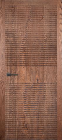 Межкомнатная дверь массив дуба Bottega Legno 9 Морёный дуб