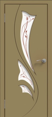 Межкомнатная дверь эмалированная Эмаль ПО-4 Капучино